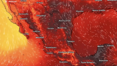 Onda de calor persiste en México temperaturas de hasta 45 °C y vientos con tolvaneras en varias regiones (Foto por La Verdad)